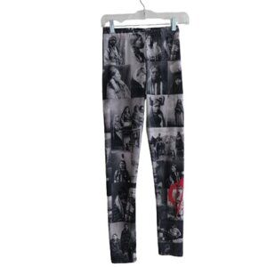 SECTION 35 Native American Western Southwestern Print Tight Leggings - Size S
